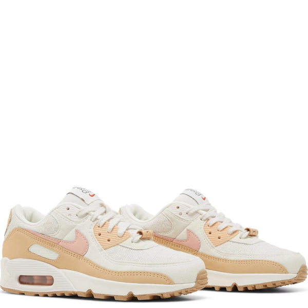 [DJ9997-101] Womens Nike Air Max 90 SE 'Sun Club Sail Arctic Orange'