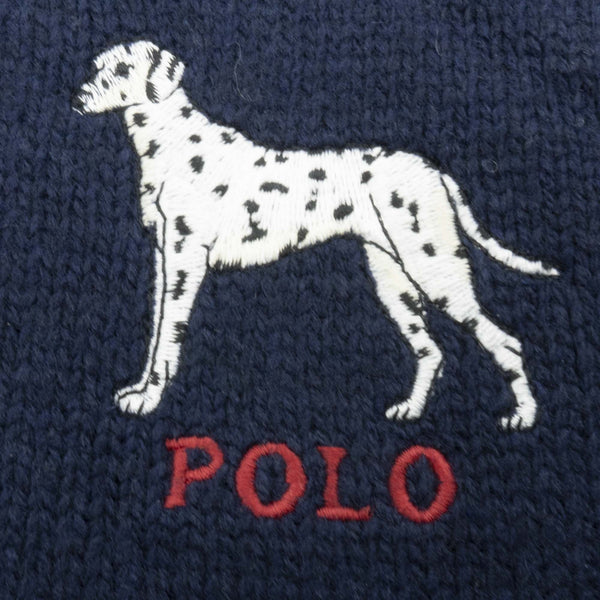 [PC0388-433] Mens Polo Ralph Lauren Dalmatian Scarf