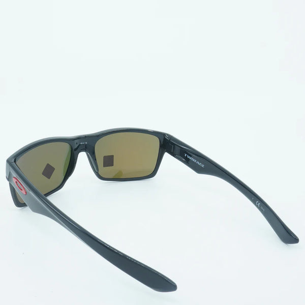 [OO9189-47] Mens Oakley Two Face Sunglasses - Polished Black/PRIZM Ruby