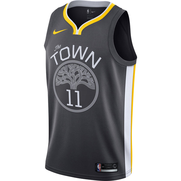 [877205-062] Mens Nike NBA GS Warriors Klay Thompson Swingman Jersey Statement Edition