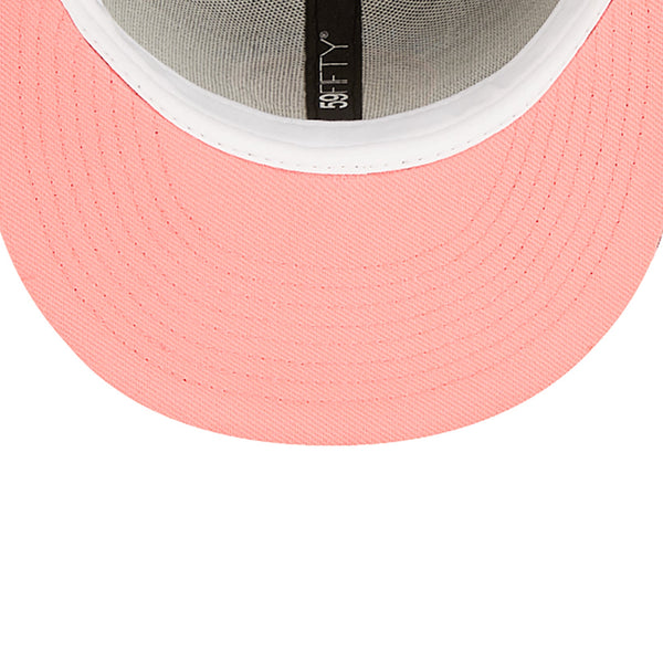 [70643195] Mens New Era NBA 5950 PINK GLOW FITTED - GOLDEN STATE WARRIORS