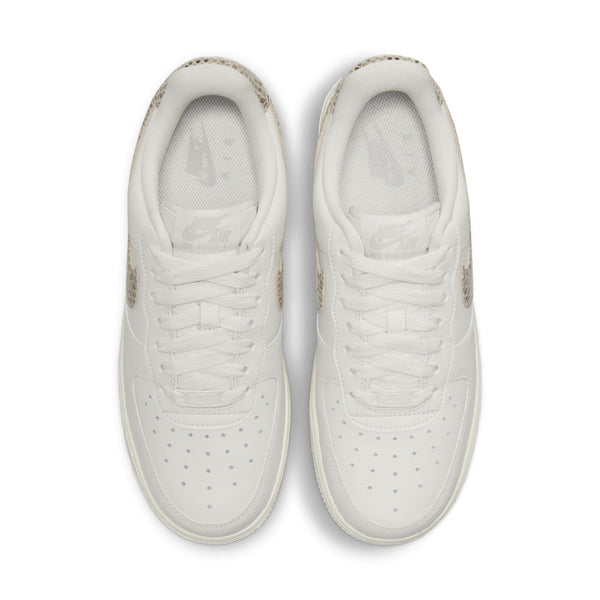 [DD8959-002] Womens Nike AIR FORCE 1 LOW '07 'SNAKESKIN PHANTOM' (W)