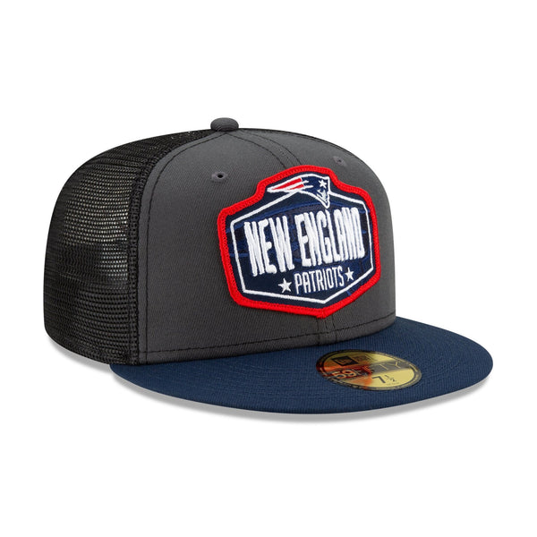 [60139129] Mens New Era NFL 2021 Draft 59Fifty Fitted - New England Patriots