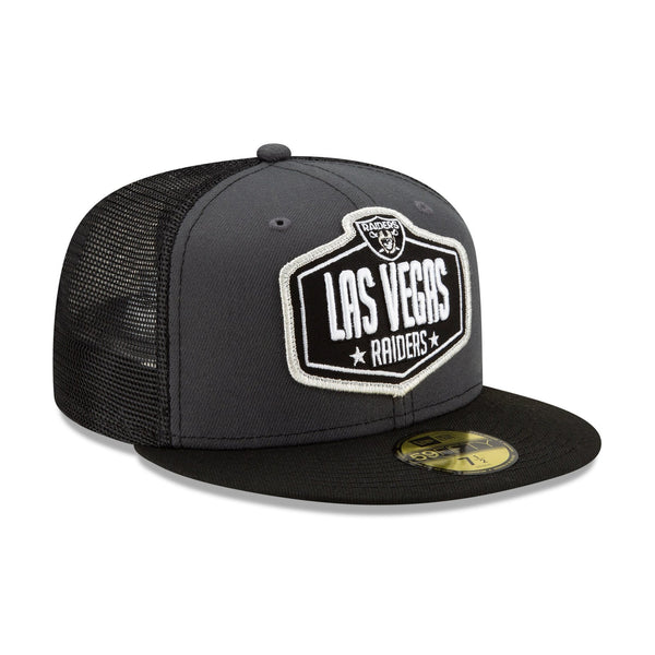 [60139124] Mens New Era NFL 2021 Draft 59Fifty Fitted - Las Vegas Raiders