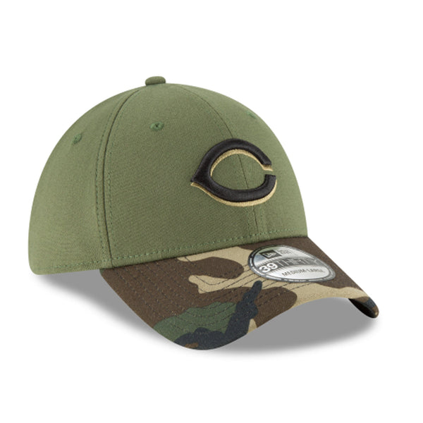 [11576734] Mens New Era MLB 39Thirty Flex Fit Cap - Cincinnati Reds