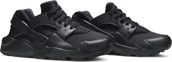 [654275-016] Youth Nike Air Huarache Run (GS) 'Triple Black'