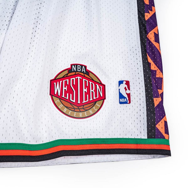 Mens Mitchell & Ness NBA ALL STAR WEST SHORTS - ALL STAR 1995