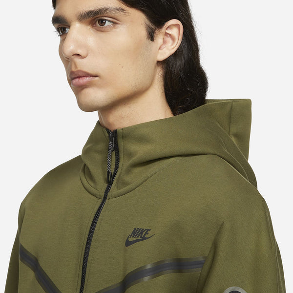 [CU4489-326] Mens Nike Sportswear Tech Fleece Full-Zip Hoodie