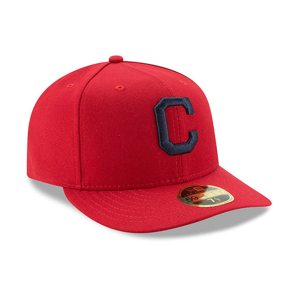 [70367453] Mens New Era MLB Low Profile Authentic 5950 - Cleveland Indians