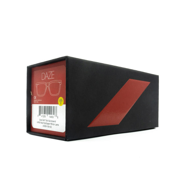 [61030-104-43] Mens 100% Daze Soft Tact Sunglasses