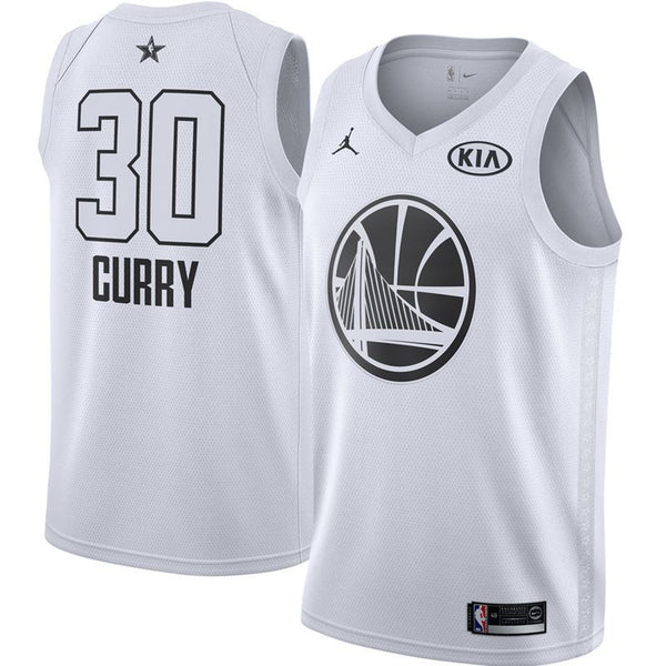 [9Z2B7BY4P-CURRY] Youth Air Jordan GS Warriors "2018 Allstar" Swingman Jersey