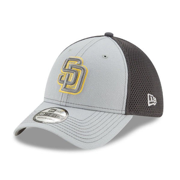 [12351329] Mens New Era MLB 39Thirty Neo Flex Fit Cap - San Diego Padres
