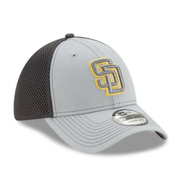[12351329] Mens New Era MLB 39Thirty Neo Flex Fit Cap - San Diego Padres