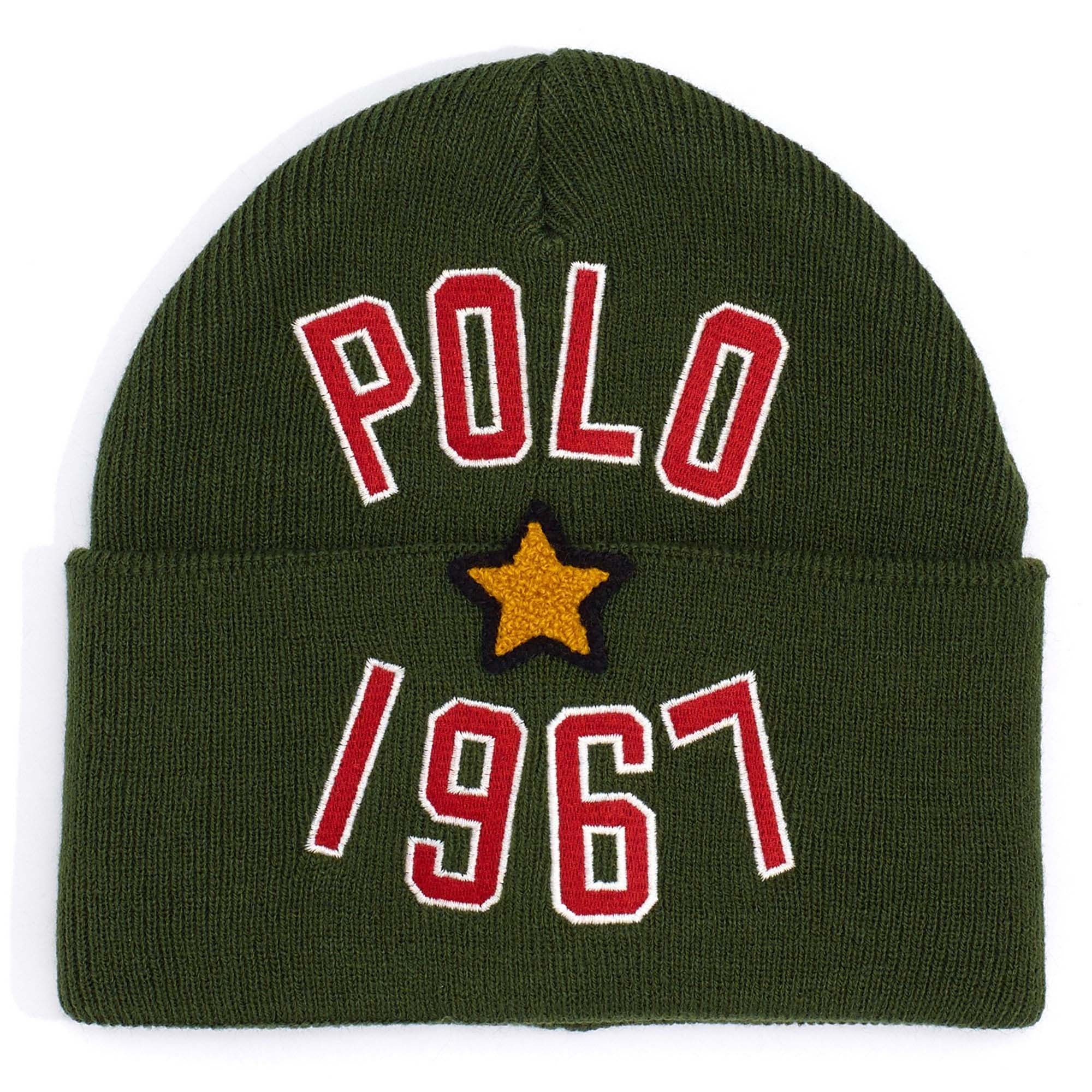 [PC0588-349] Mens Polo Ralph Lauren 1967 Watchcap Knitted Hat