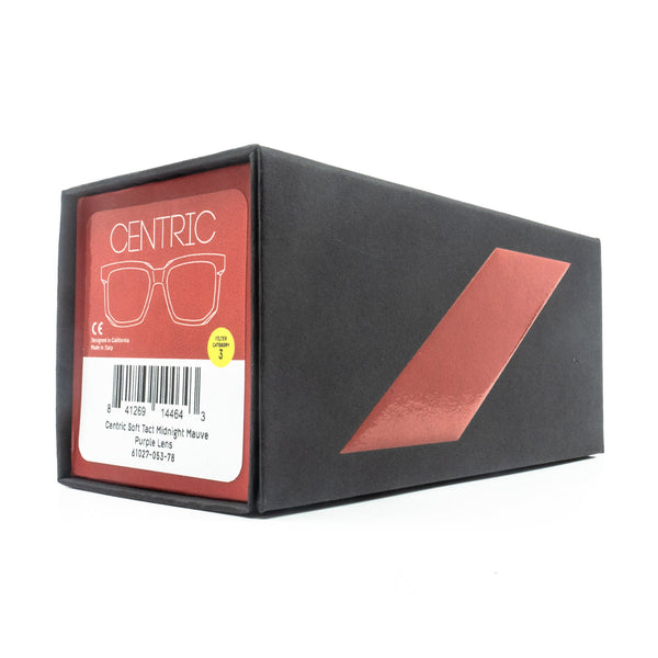 [61027-053-78] Mens 100% Centric Soft Tact Sunglasses