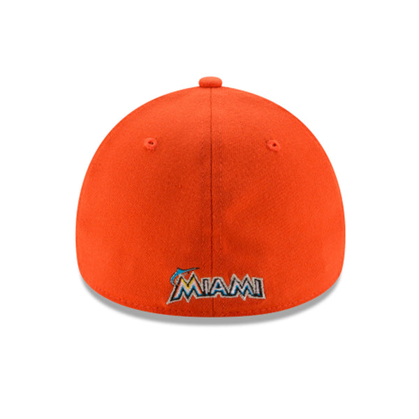 [10975813] Mens New Era MLB 39Thirty Stretch Fit Cap - Miami Marlins
