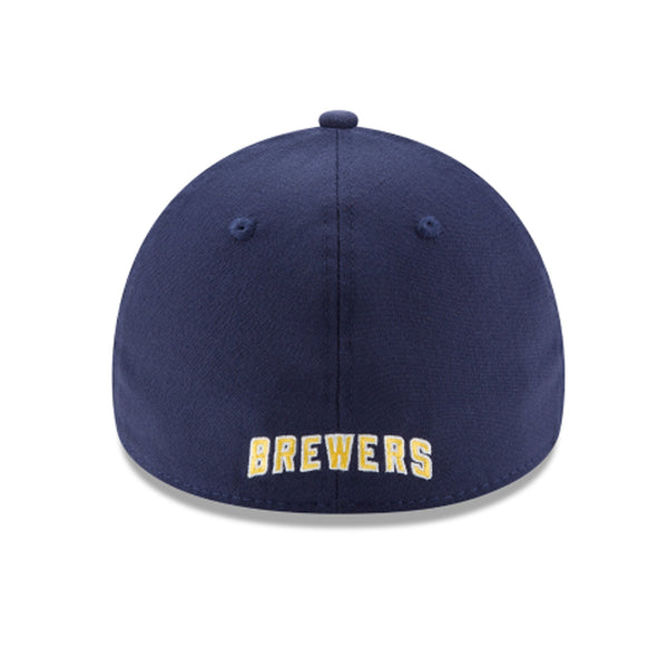 [11278957] Mens New Era MLB 39Thirty Flex Fit Cap - Milwaukee Brewers