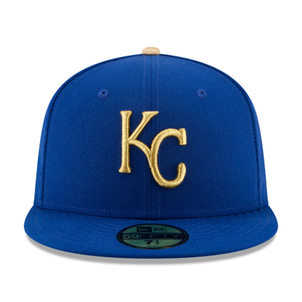 [70346370] Mens New Era MLB 59Fifty Authentic Fitted Cap - Kansas City Royals
