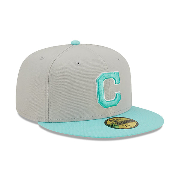 [60204423] Mens New Era MLB Authentic 59Fifty Fitted - Cleveland Guardians
