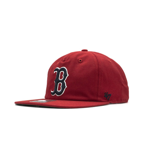 Mens 47 Brand Boston Red Sox Captain Snapback - Red