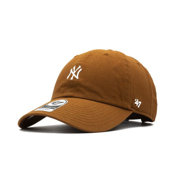 Mens 47 Brand NY Yankees Hirano Clean Up Strapback - Dark Orange