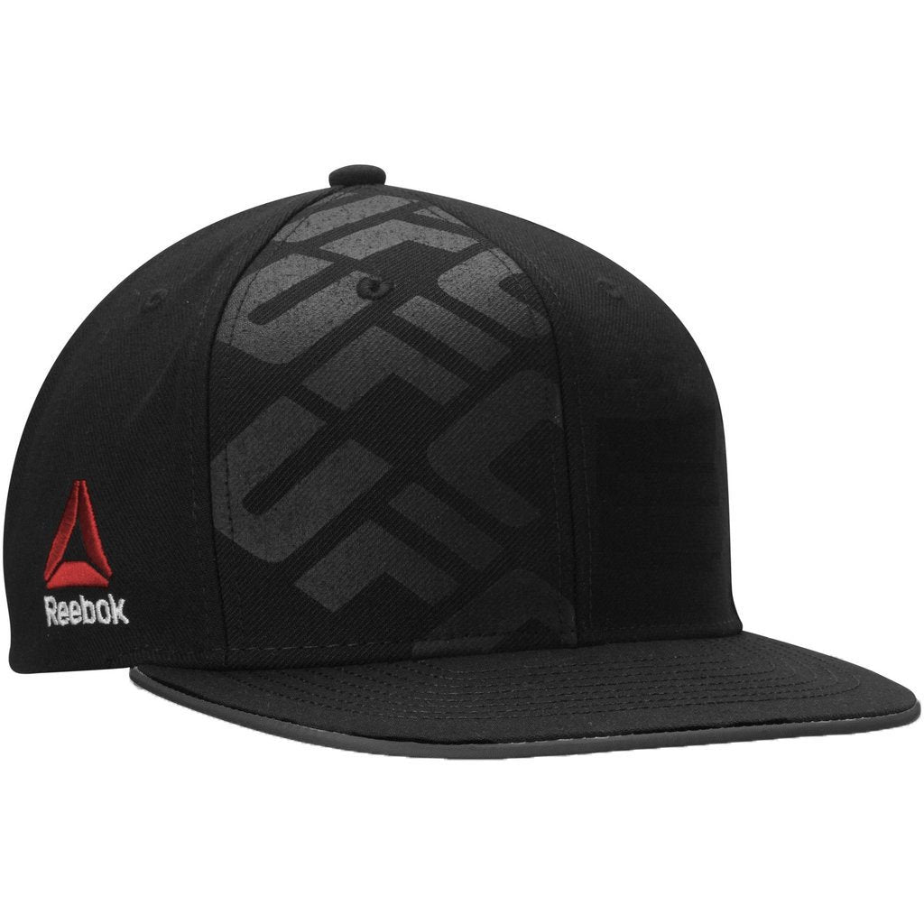 [M627Z] UFC Flexfit Hat - Black | Dark Grey