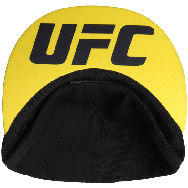 [M641Z] UFC Flexfit Hat - Black | Yellow