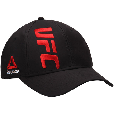 [M642Z] UFC Structured Flex Hat - Black | Red