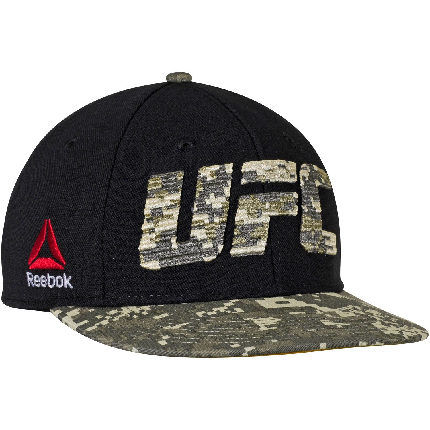 [M702Z] UFC Digital Camo Flat Brim Visor Flex Fit Hat