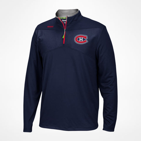 [M95071] Mens Reebok Baselayer 1/4 Zip NHL Montreal Canadiens