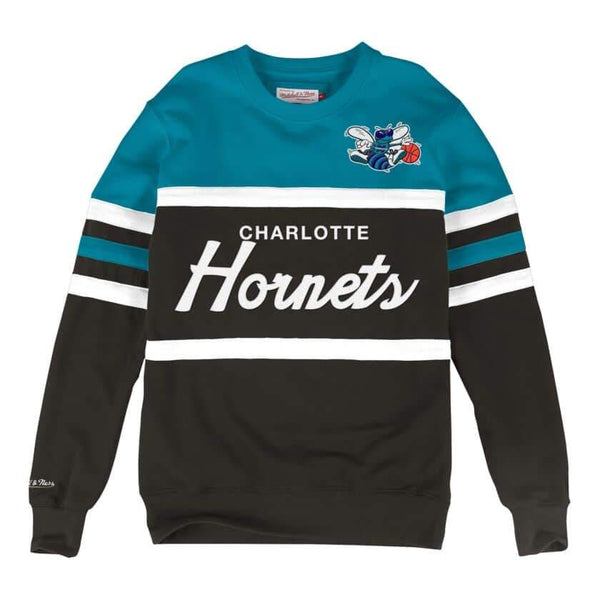 Mens Mitchell & Ness NBA Head Coach Crew Charlotte Hornets