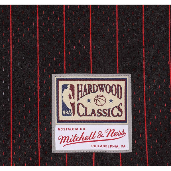 [MSPOBLCK-CBUBA180651] Mens Mitchell & Ness NBA Chicago Bulls 6 Rings Batting Practice Jersey