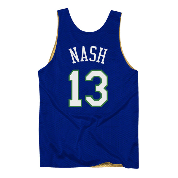 Mens Mitchell & Ness NBA Reversible Mesh Tank Dallas Mavericks 2003 Steve Nash