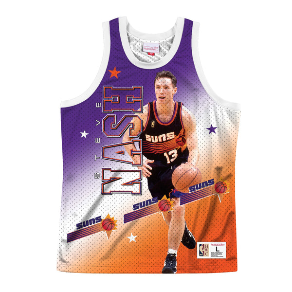 Mens Mitchell & Ness NBA Behind The Back Tank Phoenix Suns Steve Nash