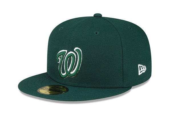 [60291386] Mens New Era MLB WASHINGTON NATIONALS 5950 FITTED - DARK GREEN