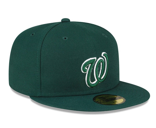[60291386] Mens New Era MLB WASHINGTON NATIONALS 5950 FITTED - DARK GREEN