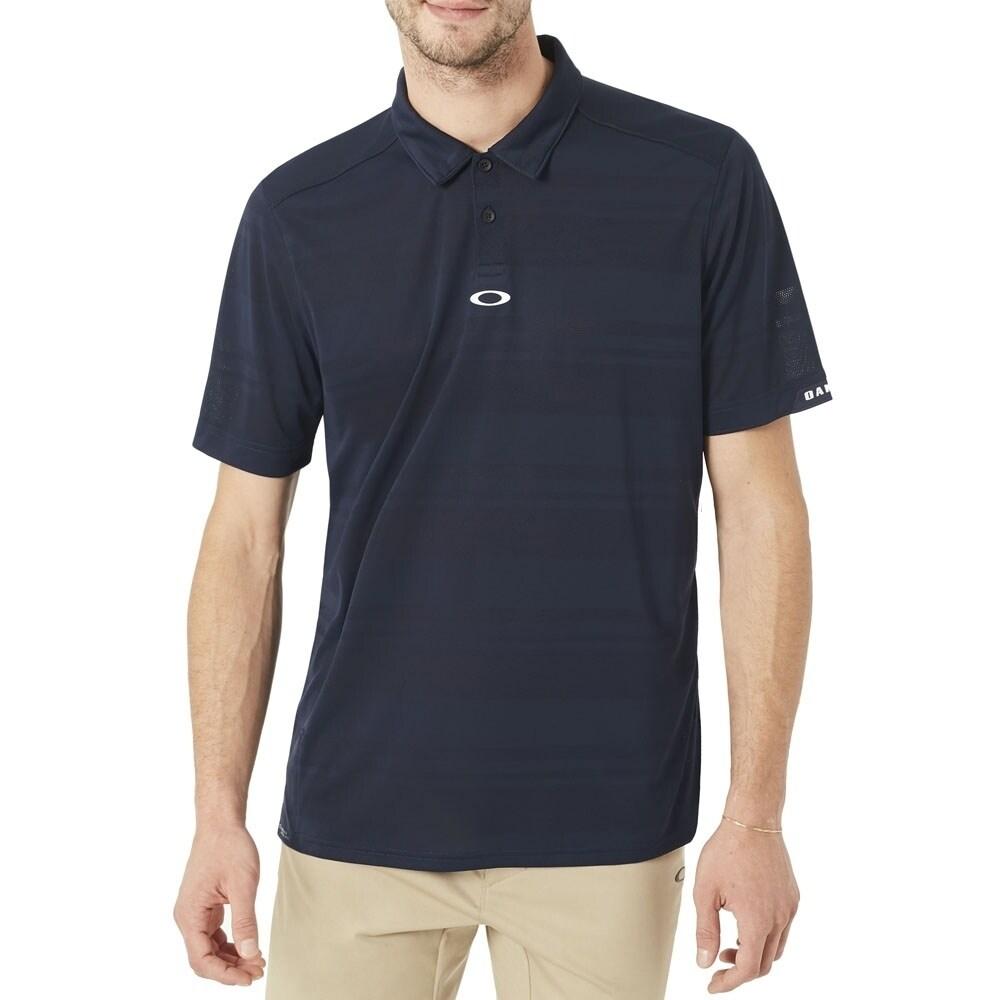 [434034-6AC] Mens Oakley Aero Stripe Jacquard Polo