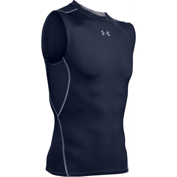 [1257469] Mens Under Armour HeatGear Armour Sleeveless Compression Shirt