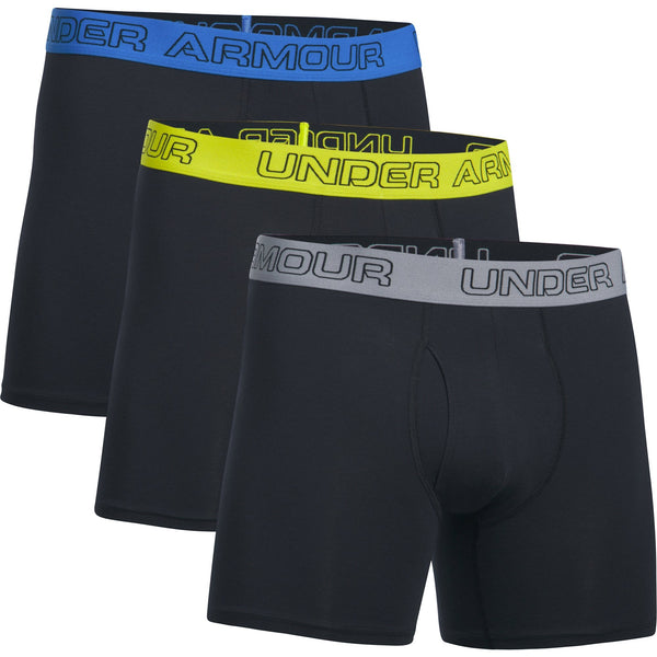 [1277279-003] Mens Under Armour Charged Cotton Stretch 6 Boxerjock 3-Pack