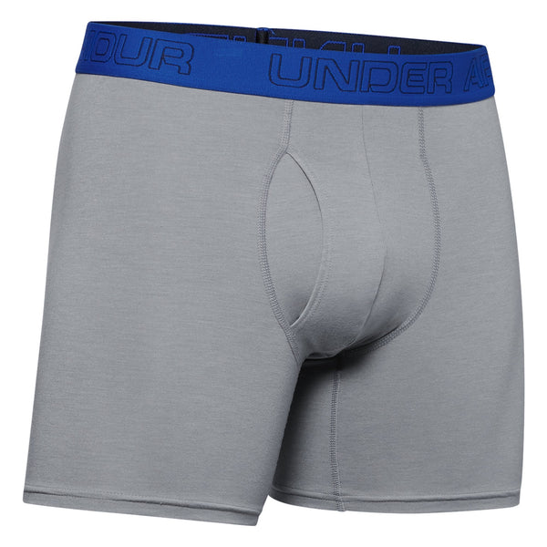 [1277279-038] Mens Under Armour Charged Cotton Stretch 6 Boxerjock 3-Pack