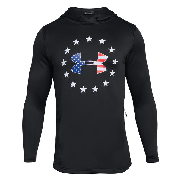 [1323105-002] Mens Under Armour Freedom Tech Terry PO Hoodie
