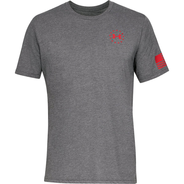 [1333350-019] Mens Under Armour Freedom Flag T-Shirt