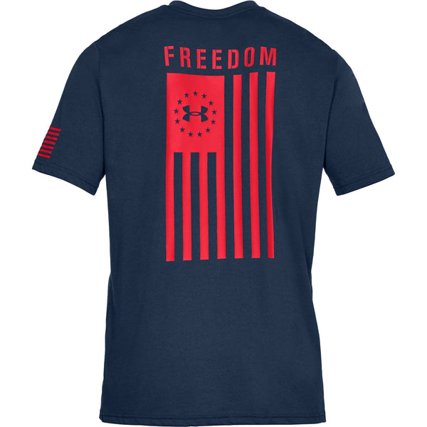 [1333350-409] Mens Under Armour Freedom Flag T-Shirt
