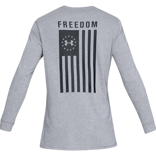 [1333369-035] Mens Under Armour Freedom Flag Long Sleeve Tee