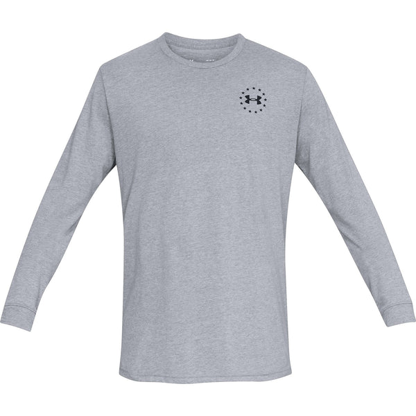[1333369-035] Mens Under Armour Freedom Flag Long Sleeve Tee