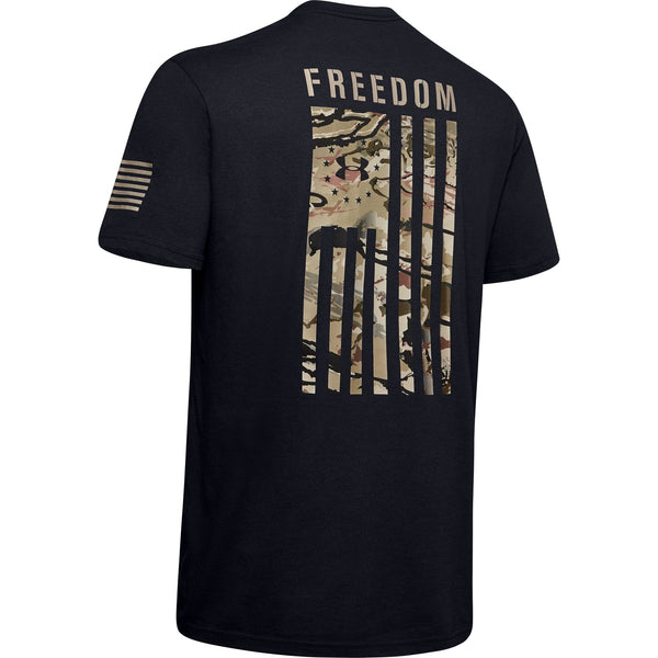[1343564-001] Mens Under Armour Freedom Flag Camo T