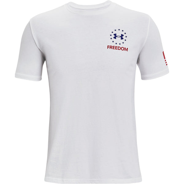 [1362049-100] Mens Under Armour Freedom USA Eagle T