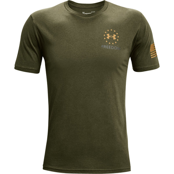 [1362049-390] Mens Under Armour Freedom USA Eagle T