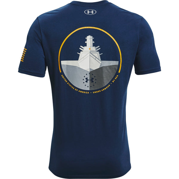 [1362056-408] Mens Under Armour Freedom By Sea T