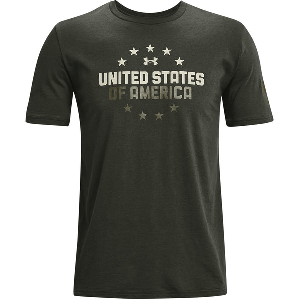 [1365051-310] Mens Under Armour Freedom US of A T-Shirt